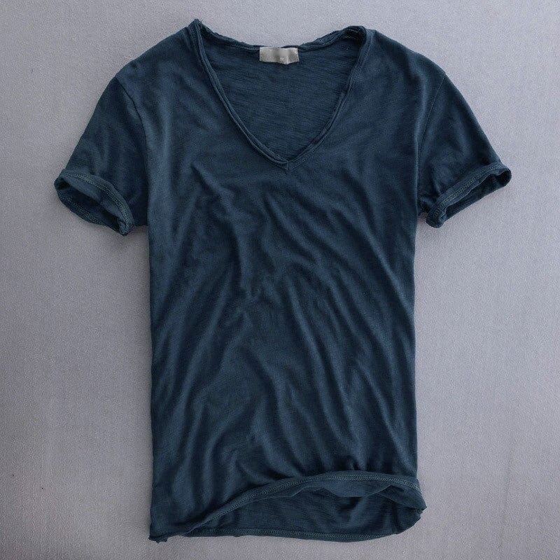 メンズフォーマルコットンTシャツ エレガントシーン用