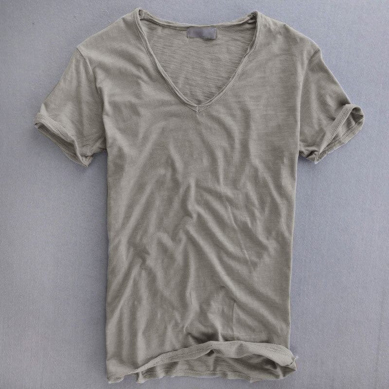 メンズフォーマルコットンTシャツ エレガントシーン用