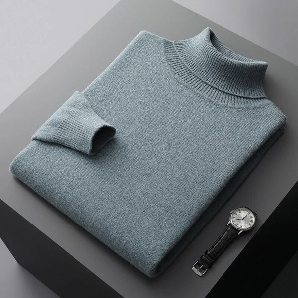 高品質カシミア メンズセーター
